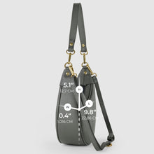 Italian Genuine Calf Leather Shoulder Bag 222024