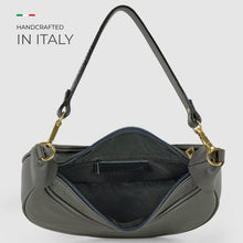 Italian Genuine Calf Leather Shoulder Bag 222024