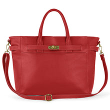 Italian Genuine Calf Leather Top-Handle Bag 233233