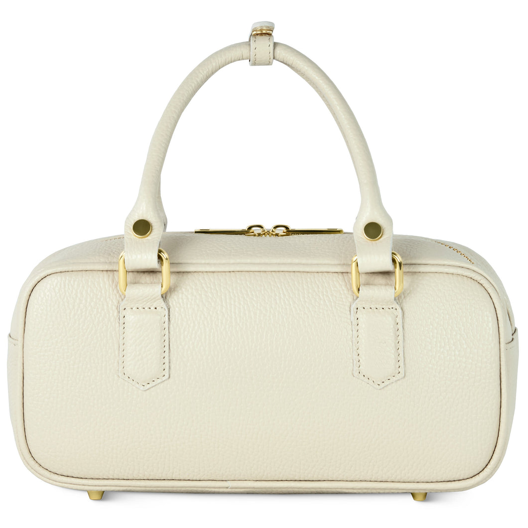 Italian Genuine Calf Leather Top-Handle Bag 252335