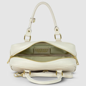 Italian Full-Grain Leather Top-Handle Bag | Venezia