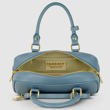 Italian Genuine Calf Leather Top-Handle Bag 252335