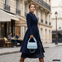 Italian Genuine Calf Leather Top-Handle Bag 262495