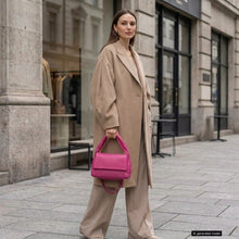 Italian Genuine Calf Leather Top-Handle Bag 262495