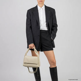 Italian Full-Grain Leather Top-Handle Bag | Perugia