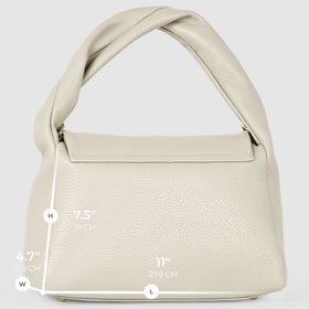 Italian Full-Grain Leather Top-Handle Bag | Perugia