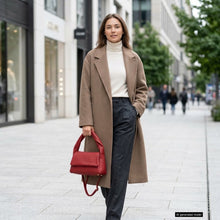 Italian Genuine Calf Leather Top-Handle Bag 262495