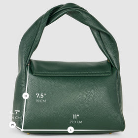 Italian Full-Grain Leather Top-Handle Bag | Perugia
