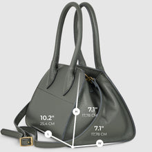 Italian Genuine Calf Leather Top-Handle Bag 302811