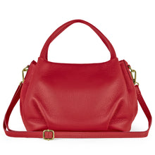 Italian Genuine Calf Leather Top-Handle Bag 322055