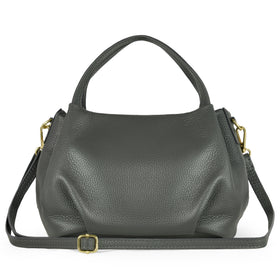 Italian Full-Grain Leather Top-Handle Bag | Lucca
