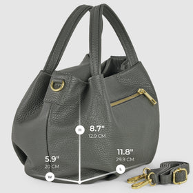 Italian Full-Grain Leather Top-Handle Bag | Lucca
