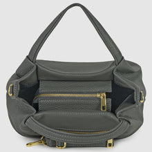 Italian Genuine Calf Leather Top-Handle Bag 322055