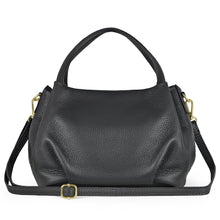 Italian Genuine Calf Leather Top-Handle Bag 322055