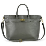 Italian Genuine Calf Leather Top-Handle Bag 233233