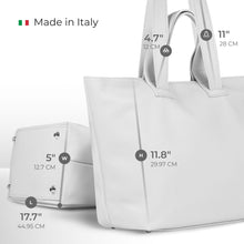 Italian Genuine Calf Leather Tote Bag 122500
