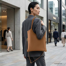 Italian Genuine Calf Leather Tote Bag 191722
