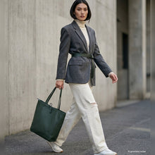 Italian Full-Grain Leather Tote Bag 201718