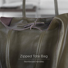 Italian Full-Grain Leather Tote Bag 201718