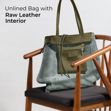 Italian Full-Grain Leather Tote Bag 201718