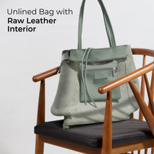 Italian Full-Grain Leather Tote Bag 201718