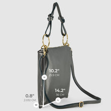 Italian Genuine Metallic Calf Leather Shoulder Bag 171551