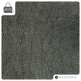 Italian Metallic Full-Grain Leather Shoulder Bag | Prato