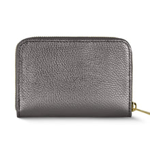 Italian Genuine Metallic Calf Leather Wallet 650988