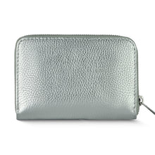 Italian Genuine Metallic Calf Leather Wallet 650988