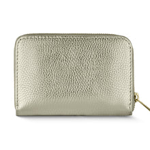 Italian Genuine Metallic Calf Leather Wallet 650988