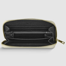 Italian Genuine Metallic Calf Leather Wallet 651088