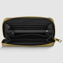 Italian Genuine Metallic Calf Leather Wallet 651088