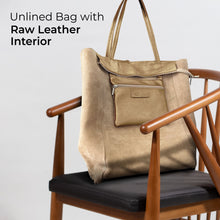 Italian Genuine Metallic Suede Tote Bag 201718