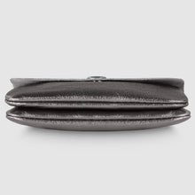 Italian Genuine Metallic Suede Wallet 000350