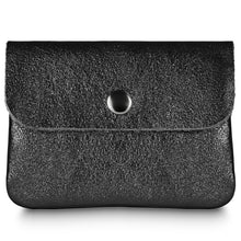 Italian Genuine Metallic Suede Wallet 000350
