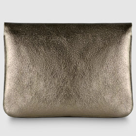 Italian Genuine Metallic Suede Wallet | Assisi