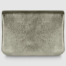 Italian Genuine Metallic Suede Wallet 000350