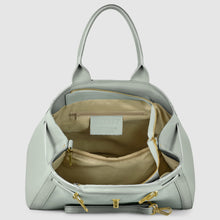 Italian Genuine Suede & Calf Leather Top-Handle Bag 333155