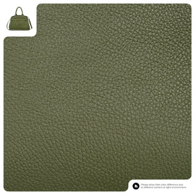 Italian Genuine Suede & Full-Grain Leather Top-Handle Bag | Forlì