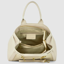 Italian Genuine Suede & Calf Leather Top-Handle Bag 333155