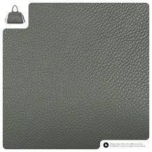 Italian Genuine Suede & Calf Leather Top-Handle Bag 333155