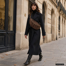 Italian Genuine Suede Crossbody Bag 211955