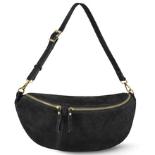 Italian Genuine Suede Crossbody Bag 211955