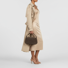 Italian Genuine Suede Crossbody Bag 242265