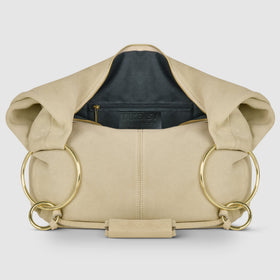 Italian Genuine Suede Hobo Bag | Belluno