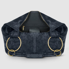 Italian Genuine Suede Hobo Bag | Belluno