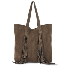 Italian Genuine Suede Tote Bag 272522