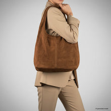 Italian Genuine Suede Hobo Bag 011943
