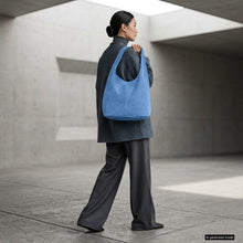 Italian Genuine Suede Hobo Bag 011943