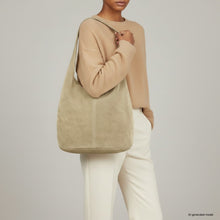 Italian Genuine Suede Hobo Bag 011943